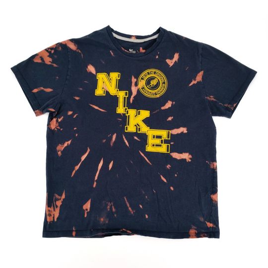 Discover Tie Dye Bleached T-Shirt