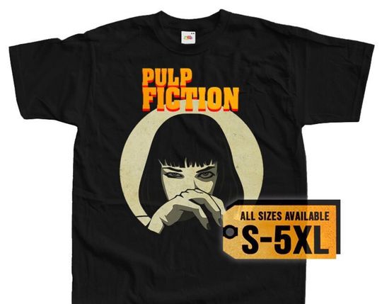 Discover Pulp Fiction V6 Poster Men T Shirt all sizes S-5XL