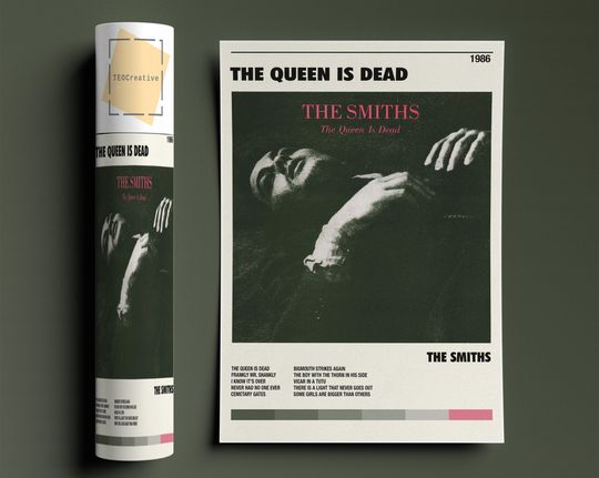 Discover The Smiths The Queen Is Dead Poster, The Smiths Poster, The Queen Is Dead Poster