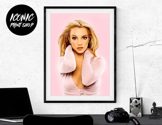 Discover Britney Spears Vintage Poster