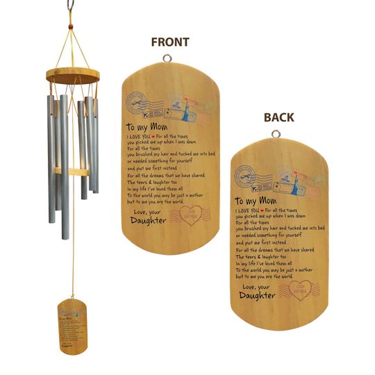 Discover Mother's Day Wind Chime, Mother And Daughter Wind Chime