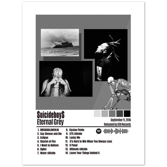 Discover Suicideboys poster | Eternal Grey Poster
