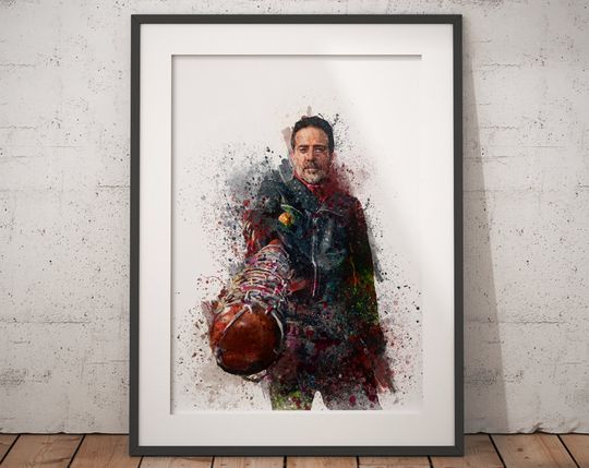 Discover Negan The Walking Dead Poster, Home Decor,