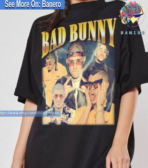 Discover BAD BUNNY Shirt, Bad Bunny Fan Shirt
