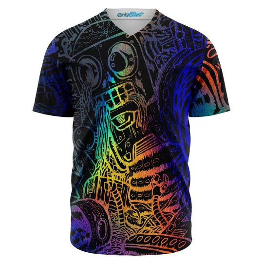 Discover Mecha Drip Baseball Jersey