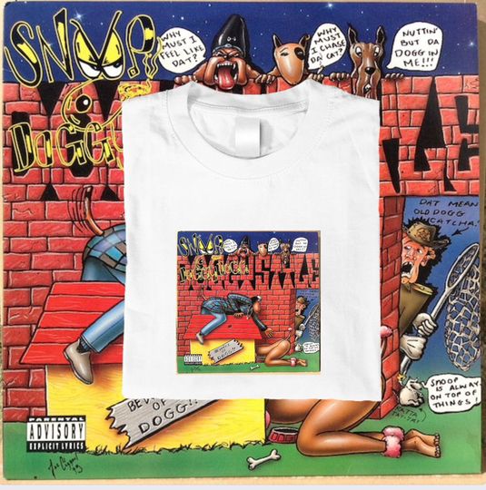 Discover Snoop Dogg Doggystyle Album Cover T-shirt