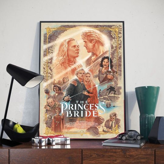 Discover 1987 The Princess Bride Movie Poster Print
