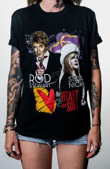 Discover Stevie Nicks And Rod Stewart Tour Shirt