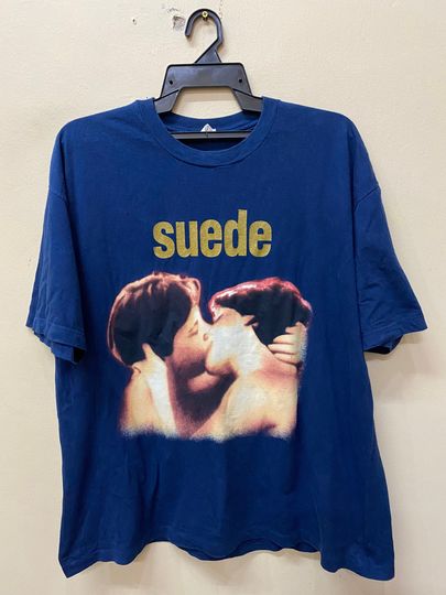 Discover Vintage Suede Indie Band t shirt