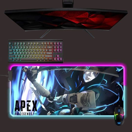 Discover Ash LED RGB mouse pads