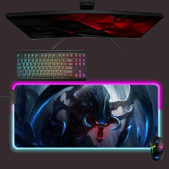 Discover Cho'gath LED RGB mouse pads