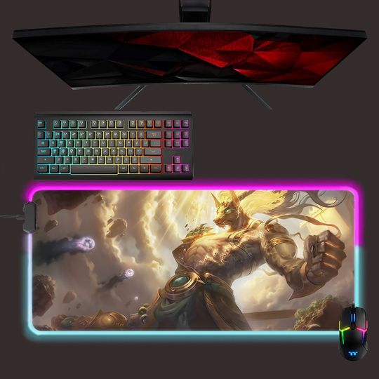 Discover Nasus LED RGB mouse pads