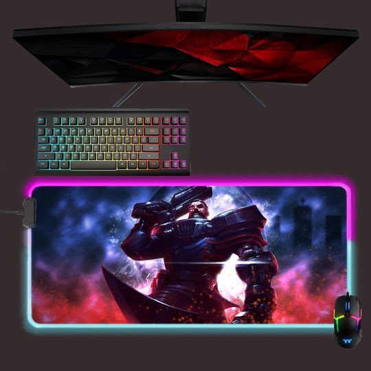 Discover Gangplank LED RGB mouse pads