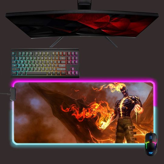 Discover Brand LED RGB mouse pads