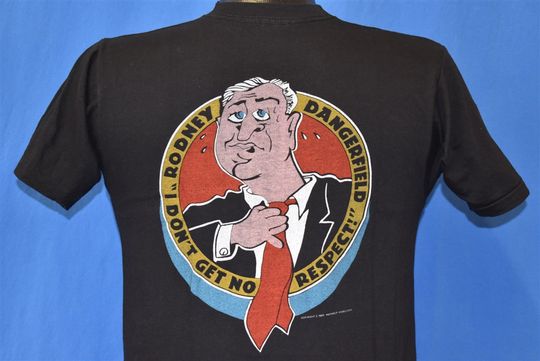 Discover 80s Rodney Dangerfield No Respect Comedian t-shirt