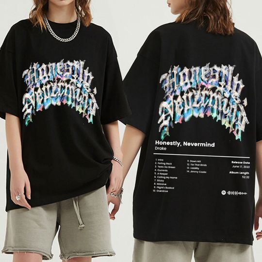 Discover Drake, Honestly Nevermind Album Cover Inspired T-shirt