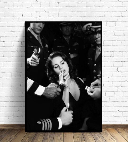 Discover Lana Del Rey Poster Wall Art, Home decor