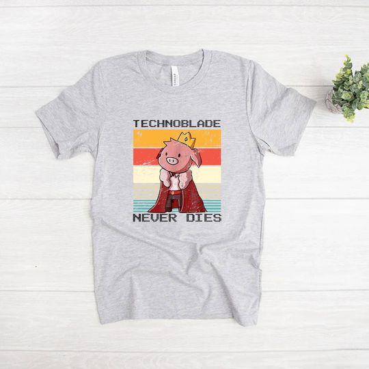 Discover Technoblade Shirt, So Long Nerds Shirt, Rip Technoblade, Thank You For Memories Technoblade Shirt