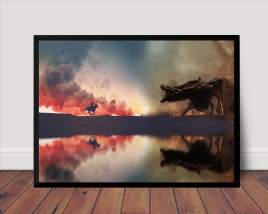 Discover Game of Thrones Poster Canvas Wall Art Home Decor
