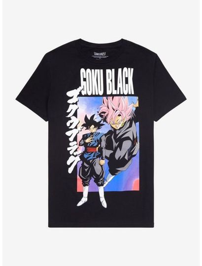 Discover Dragon Ball Super Goku Black Duo T-Shirt