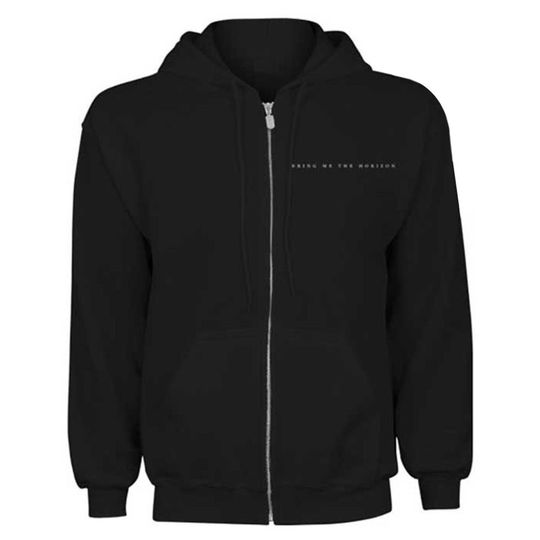 Discover Bring Me The Horizon Unisex Zipped Hoodie: Flower of Life (Back Print)