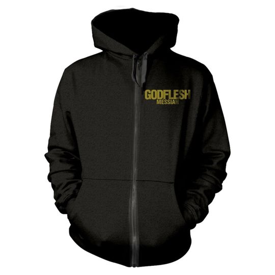Discover Godflesh Unisex Zipped Hoodie: Messiah (back print)
