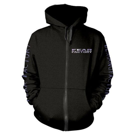 Discover Fear Factory Unisex Zipped Hoodie: Demanufacture Pocket (back print)
