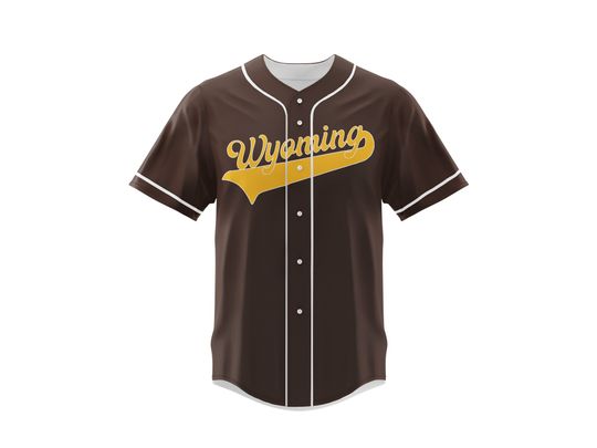 Discover Wyoming Collegiate Baseball Jersey