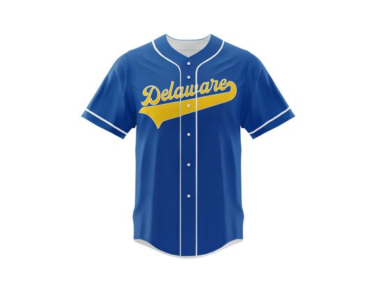 Discover Delaware Collegiate Baseball Jersey
