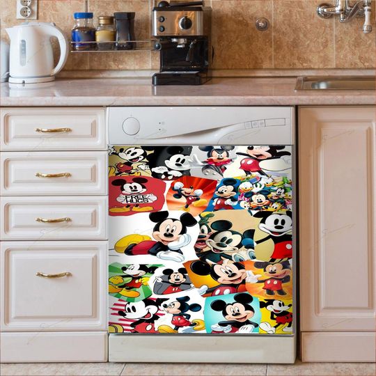 Discover Mjckey Pattern Dish Washer Covers