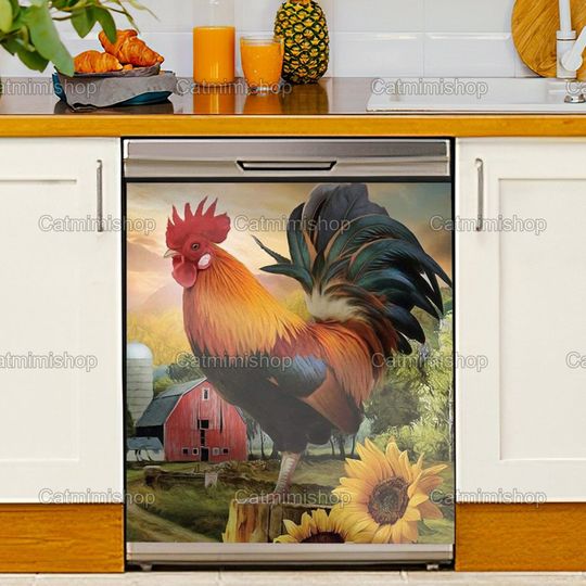 Discover Rooster  Dishwasher, Chicken Dishwasher