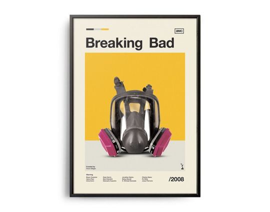 Discover Breaking Bad vintage poster