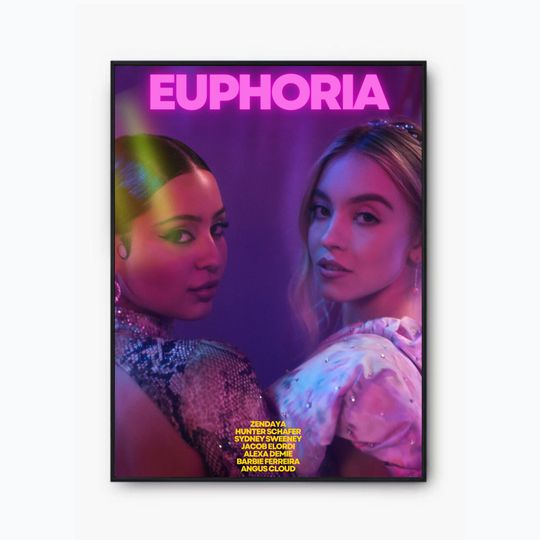 Discover Euphoria Poster, Movie Premium Matte Vertical Poster