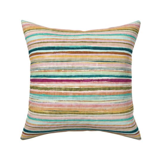 Discover Pink Throw Pillow