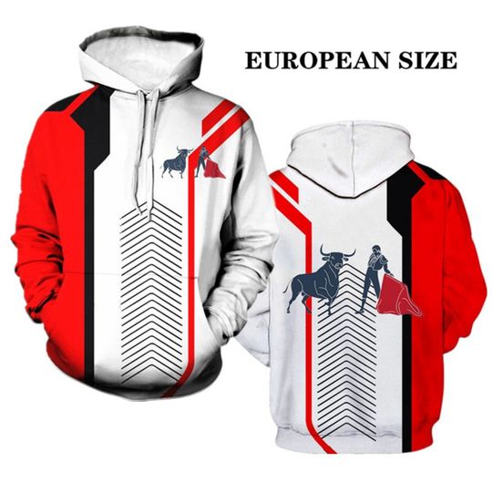 Discover Spanish bull 3D Hoodie