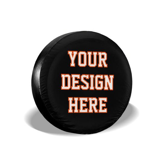 Discover Custom Spare Tire Cover Wheel Cover Waterproof Fit for All Vehicles