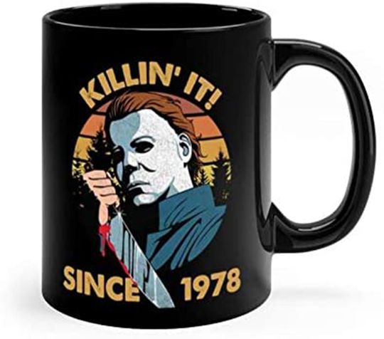 Discover Killin It Since 1978 Mug, Halloween Horror Movie Coffee Mug