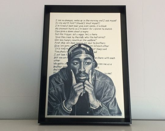Discover 2pac Poster, 2pac Poster