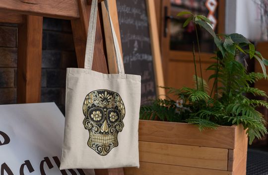 Discover Canvas Shoulder Grocery Reusable Beach Tote Bag