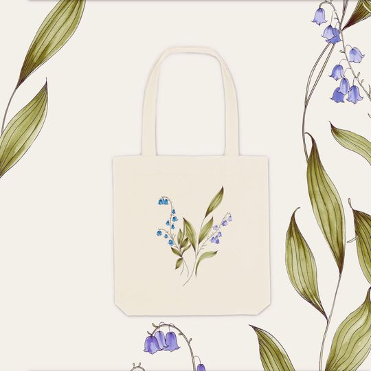 Discover Blue Bells Tote Bag