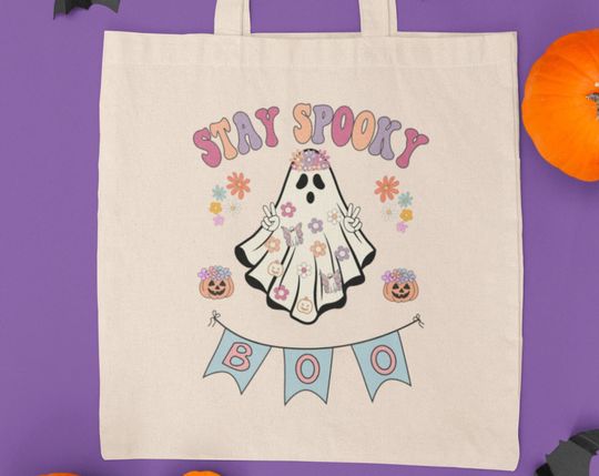 Discover Halloween Trick or Treat Tote Bag