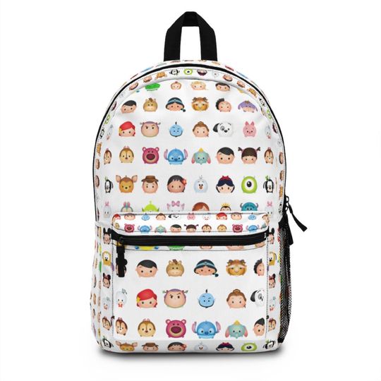 Discover Cutie Characters Side Mesh Backpack