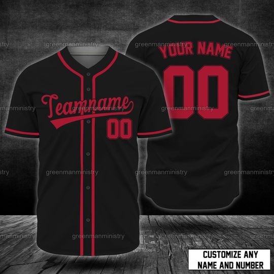 Discover Personalized Football Baseball Jersey, Custom Name And Number
