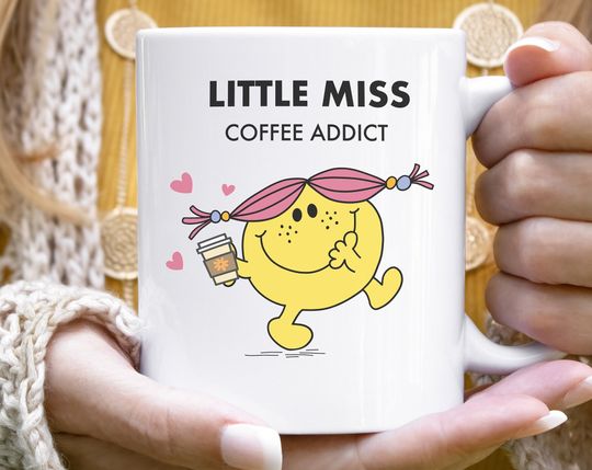 Discover Little Miss Coffee Addict Mug