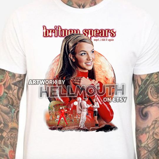 Discover Britney Spears Oops I Did It Again T-Shirt