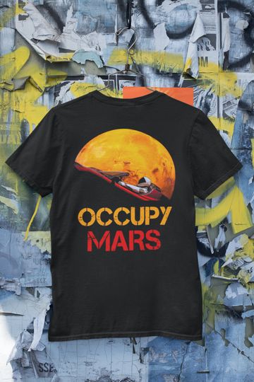 Discover Occupy Mars Shirt, Elon Musk