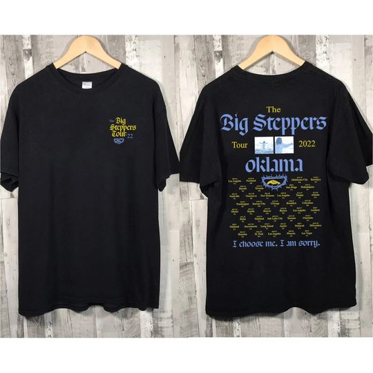 Discover The Big Steppers Tour Okalama shirt, Kendrick Lamar, Mr Morale & Big Stepper shirt