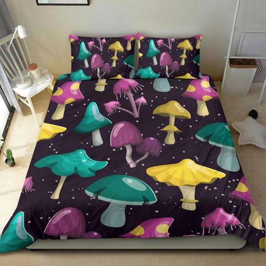 Discover Mushroom Bedding Set