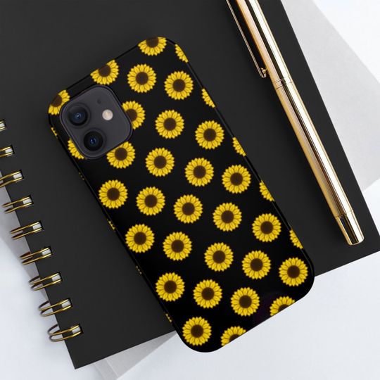 Discover Sunflower Tough iPhone Cases