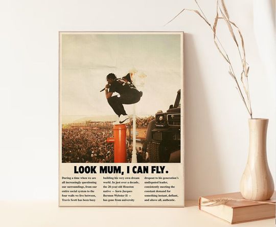 Discover Look Mum, I Can Fly Poster